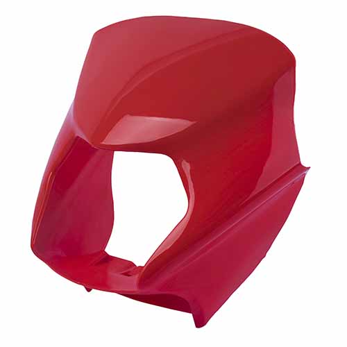 MASCARA CUBRE OPTICA HONDA XR125L ROJO MTC