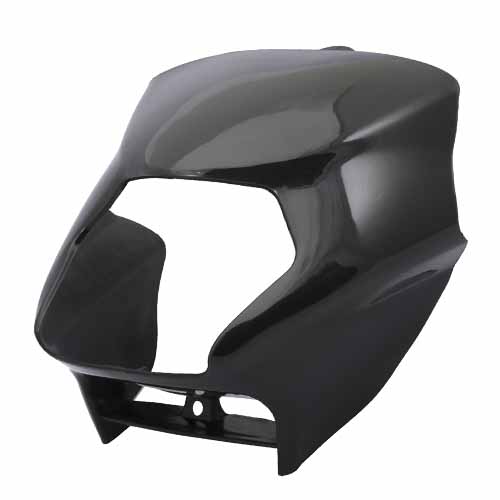 MASCARA CUBRE OPTICA HONDA XR125L NEGRO MTC