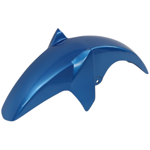 GUARDABARRO DEL. YAMAHA YBR 125 ED FACTOR AZUL + SOPORTE MTC