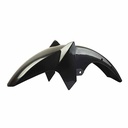 GUARDABARRO DEL. YAMAHA YBR 125 ED FACTOR GRIS OSCURO + SOPORTE MTC