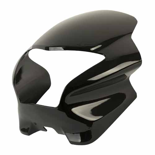 MASCARA CUBRE OPTICA HONDA NX4 FALCON NEGRO MTC