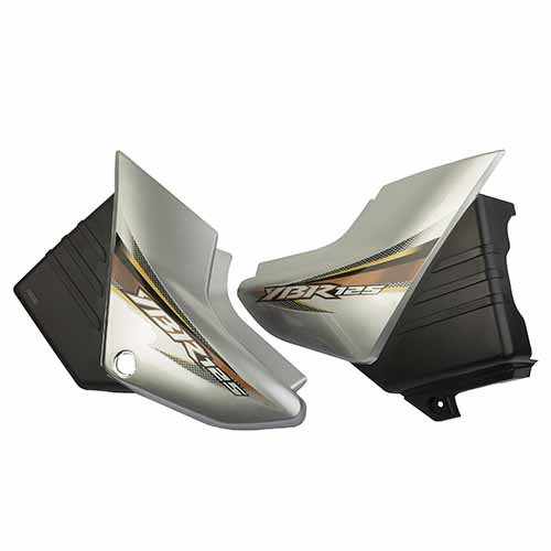 CACHA LATERAL YAMAHA YBR 125 CHINA GRIS (JGO) MTC
