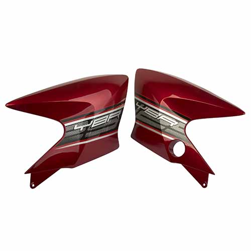 CACHA TANQUE YAMAHA YBR125 ED FACTOR ROJO (JGO) MTC