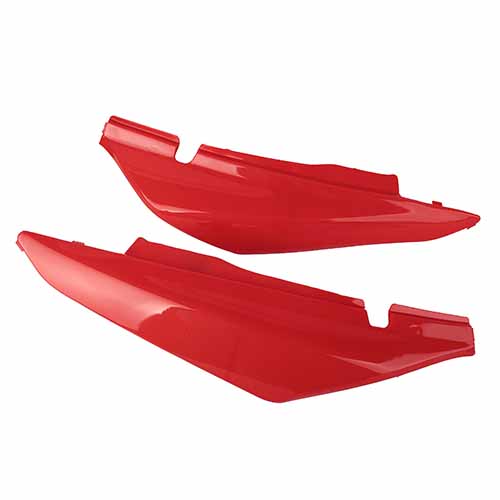 CACHA BAJO ASIENTO HONDA NXR125 BROS ROJO (JGO) MTC