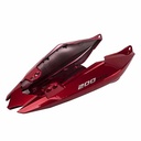 CACHA BAJO ASIENTO COMPLETA BAJAJ ROUSER NS200 ROJO MTC
