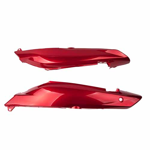 CACHA BAJO ASIENTO HONDA NEW WAVE 110 2014-2016 ROJO (JGO) MTC