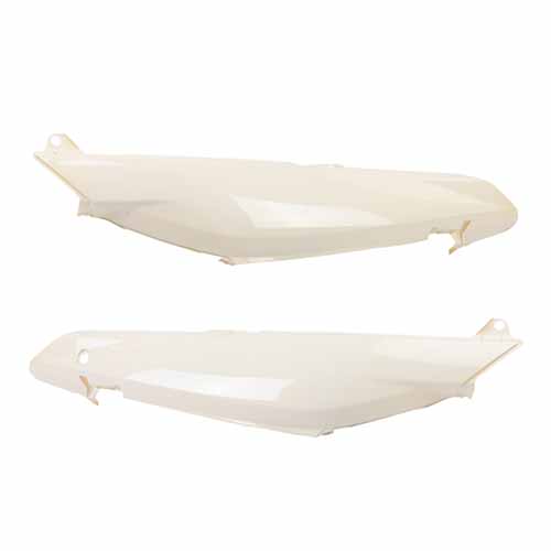 CACHA BAJO ASIENTO HONDA NEW WAVE 110 2014-2016 BLANCO (JGO) MTC