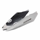 CACHA BAJO ASIENTO COMPLETA BAJAJ ROUSER NS200 BLANCO MTC