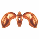 CACHA TANQUE + CACHA CENTRAL YAMAHA FZ16 NARANJA (3PCS) MTC