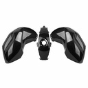 CACHA TANQUE + CACHA CENTRAL YAMAHA FZ16 NEGRO (3PCS) MTC