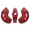 CACHA TANQUE + CACHA CENTRAL YAMAHA FZ16 BORDO (3PCS) MTC