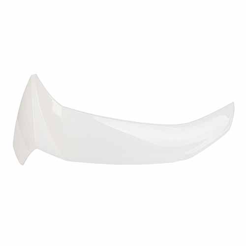 CUBRE PIERNA EXTERIOR YAMAHA NEW CRYPTON 110 BLANCO LADO DERECHO MTC