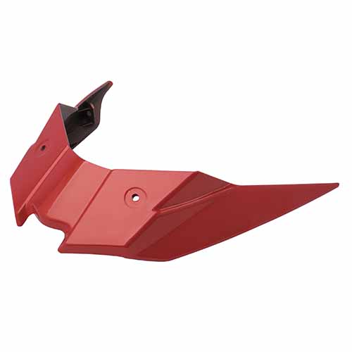 CACHA OPTICA INFERIOR YAMAHA YBR 125Z ROJO (2017-2018) MTC