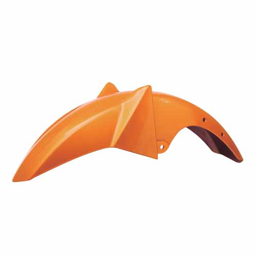 GUARDABARRO DEL. YAMAHA YBR 125Z NARANJA (2017-2018) MTC