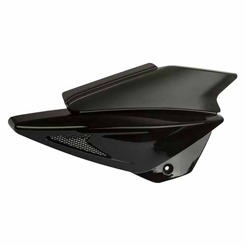 CACHA LATERAL TANQUE BAJAJ ROUSER 135 NEGRO LADO DERECHO MTC