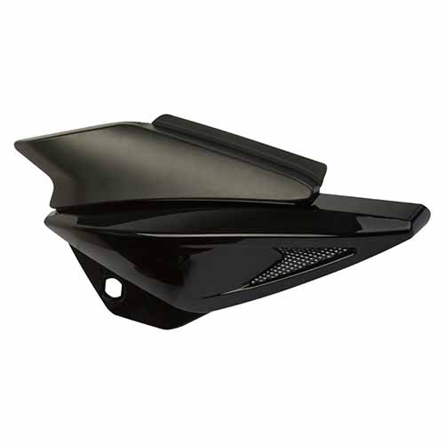 CACHA LATERAL TANQUE BAJAJ ROUSER 135 NEGRO LADO IZQUIERDO MTC