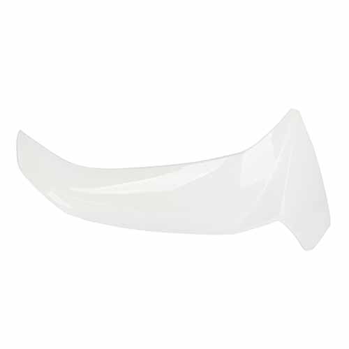 CUBRE PIERNA EXTERIOR YAMAHA NEW CRYPTON 110 BLANCO LADO IZQUIERDO MTC