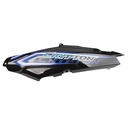 CACHA BAJO ASIENTO YAMAHA NEW CRYPTON 110 NEGRO CALCO NEGRO LADO IZQUIERDO MTC