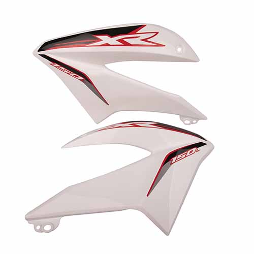 CACHA TANQUE HONDA XR150L BLANCO (JGO) MTC