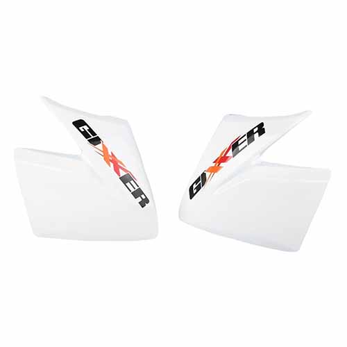 CACHA TOMA DE AIRE SUZUKI GSX150 GIXXER BLANCO (JGO) MTC