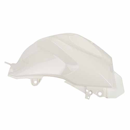 CACHA LATERAL TANQUE SUZUKI GSX150 GIXXER BLANCO LADO DERECHO MTC