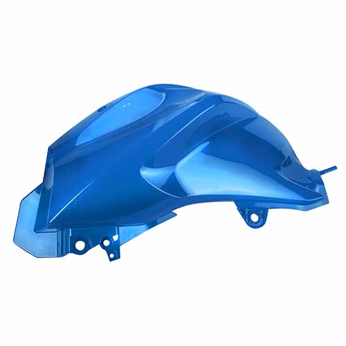 CACHA LATERAL TANQUE SUZUKI GSX150 GIXXER AZUL LADO IZQUIERDO MTC