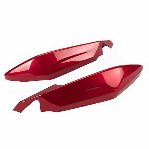 COLIN CACHA BAJO ASIENTO TRASERO YAMAHA YBR 125Z ROJO (JGO) MTC