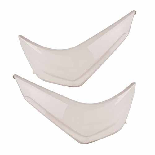 CUBRE PIERNA EXTERIOR HONDA WAVE 110S BLANCO (JGO) MTC