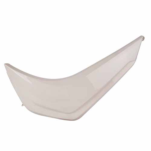 CUBRE PIERNA EXTERIOR HONDA WAVE 110S BLANCO LADO DERECHO MTC