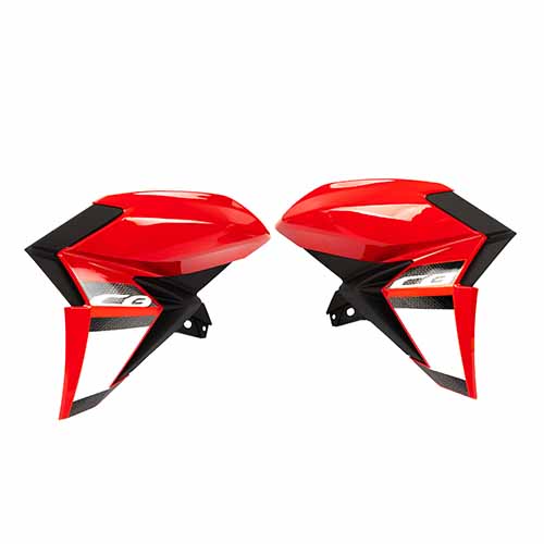 CACHA TANQUE HONDA CB250 TWISTER ROJO (JGO) MTC