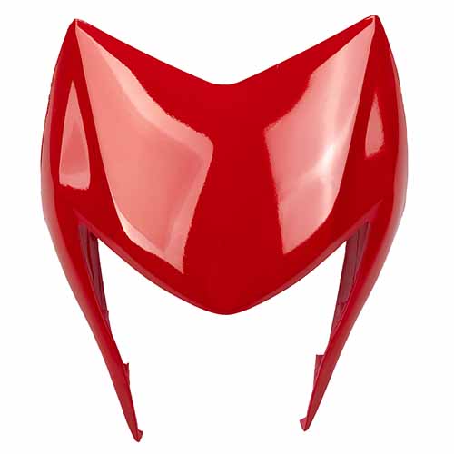 MASCARA CUBRE OPTICA ZANELLA ZR150/200/250 ROJO MTC