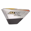 CACHA LATERAL SUZUKI AX100 GRIS LADO IZQUIERDO MTC