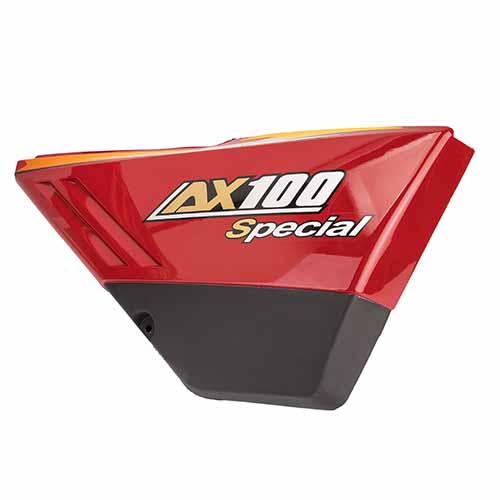 CACHA LATERAL SUZUKI AX100 ROJO LADO DERECHO MTC