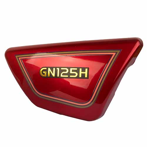 CACHA LATERAL SUZUKI GN125 ROJO LADO DERECHO MTC