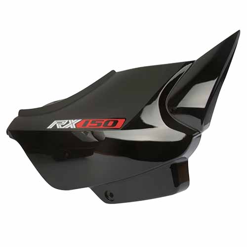 CACHA LATERAL ZANELLA RX150 NEGRO LADO DERECHO MTC
