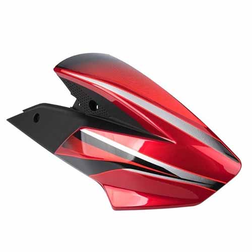 CACHA LATERAL TANQUE BAJAJ ROUSER NS200 ROJO LADO DERECHO MTC