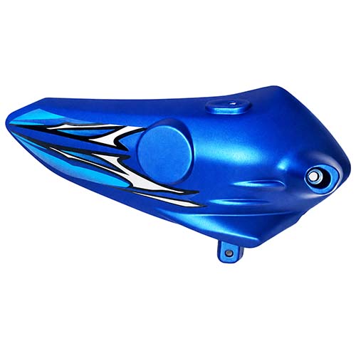 CACHA TANQUE INTERNA YAMAHA SZ150 RR AZUL LADO DERECHO MTC