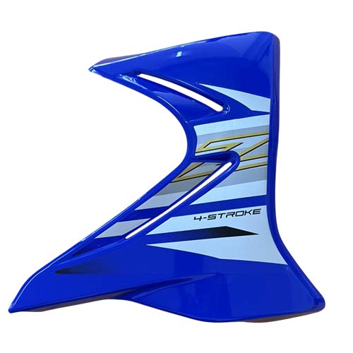 CACHA TANQUE YAMAHA XTZ 125 2015-2024 AZUL LADO DERECHO MTC