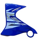 CACHA TANQUE YAMAHA XTZ 125 2015-2024 AZUL LADO IZQUIERDO MTC