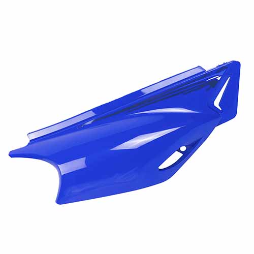 CACHA BAJO ASIENTO YAMAHA XTZ 250 AZUL LADO DERECHO MTC