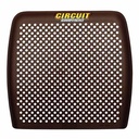 PLACA PORTANUMERO HOLESHOT MARRON CIRCUIT PN006-034