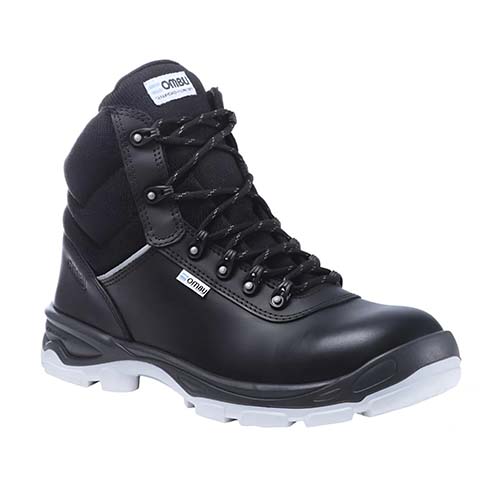 BOTIN OZONO PLUS P/ACERO NEGRO OMBU T.39 (0OO01F1-ZA0-39)