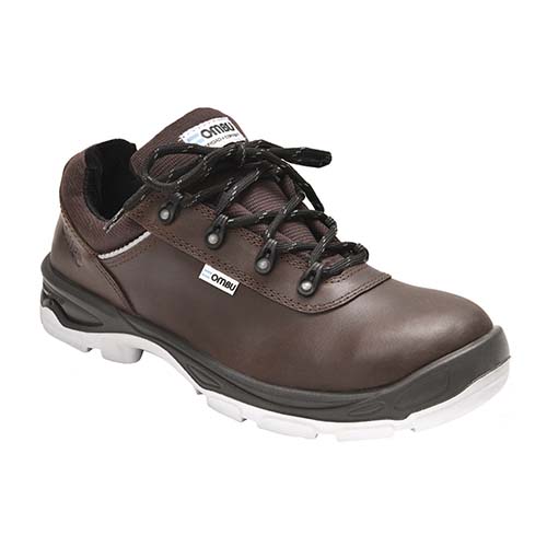 ZAPATILLA OZONO PLUS P/ACERO MARRON OMBU T.43 (1OO01F1-ZAM-43)