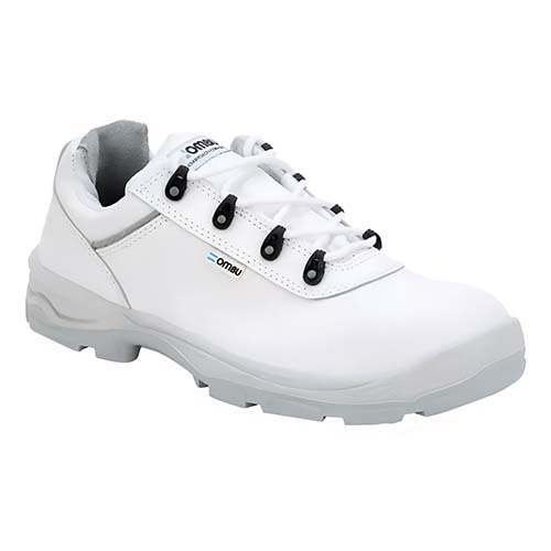 ZAPATILLA OZONO PLUS P/ACERO BLANCO OMBU T.46 (1OO01F1-R52-46)