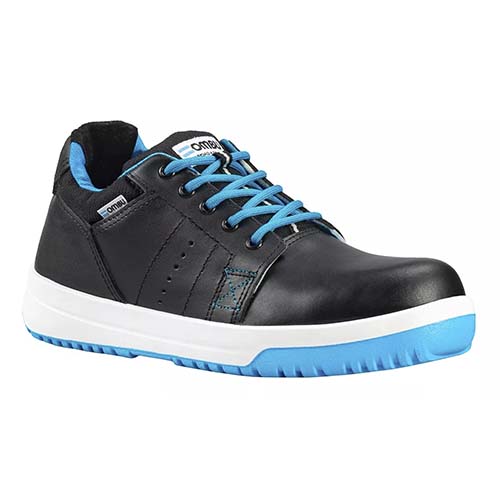 ZAPATILLA SNEAKER C/PUNTERA NEGRO OMBU T.38 (ZAP-0403-NEG-38)