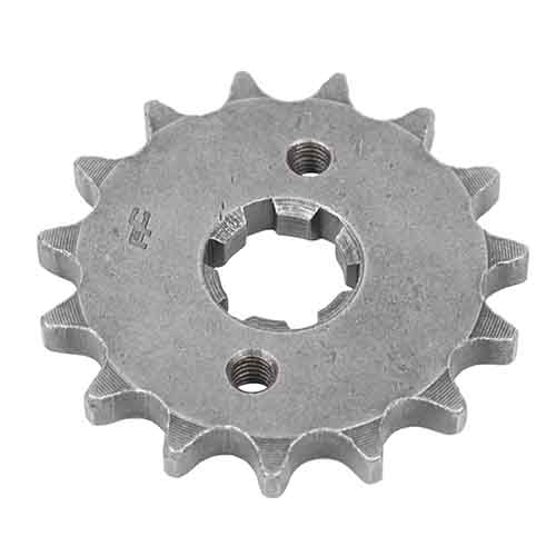 PIÑON DE TRANSMISION YAMAHA YBR 125 E/ R/ ED-FULL/ XTZ (Z15) CREUSO (1231-ARG)