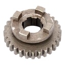 ENGRANAJE 3° VELOCIDAD SOBRE SECUNDARIO Z-28 HONDA 125/ 150 CG TITAN/ 125 FAN (4T) CREUSO (3902-000)