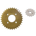 CORONA Y PIÑON MONDIAL HD 254 (33-14) CREUSO (9167-KIT)