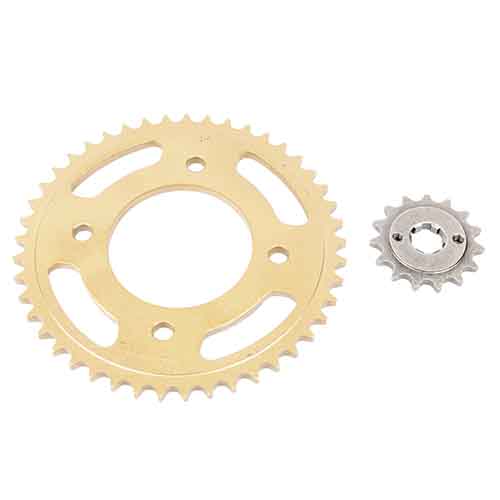 CORONA Y PIÑON HONDA CB190 REPSOL (45-15) CREUSO (9186-KIT)