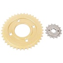 CORONA Y PIÑON ZANELLA RX 150 G3 / FULL (38-15) CREUSO (9400-KIT)